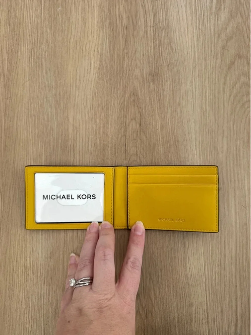 Michael Kors Honey Compact ID Wallet